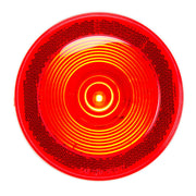 75925 Reflective Series 4" LED Light with Reflective Ring Lens, Red 4" ROUND Light Goldenrod