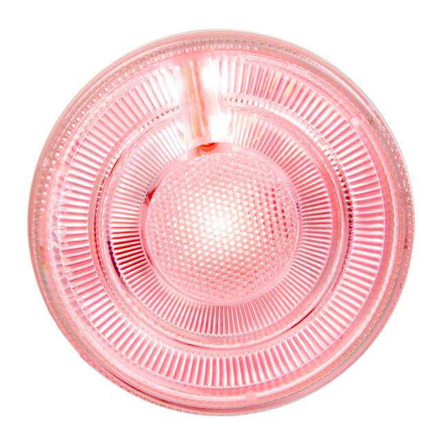 75943 2" & 2-1/2" Dual Function LED Lights, Red/Clear Pink