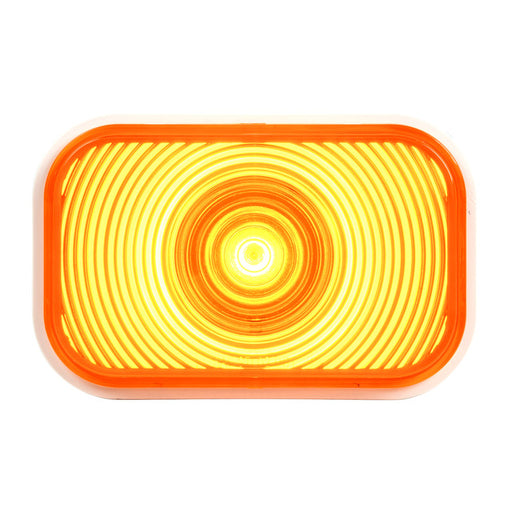 75950 One LED Series Rectangular Single LED Light, Amber Gold