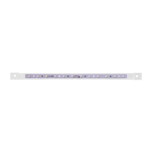75961 Ultra Thin LED Light Bar 10-1/8" L, White/Clear Light Gray