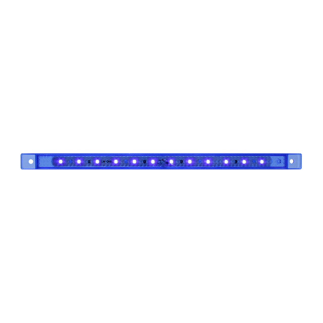 75962 Ultra Thin LED Light Bar 10-1/8" L, Blue Royal Blue