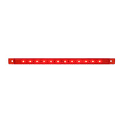 75964 Ultra Thin LED Light Bar 10-1/8" L, Red Firebrick