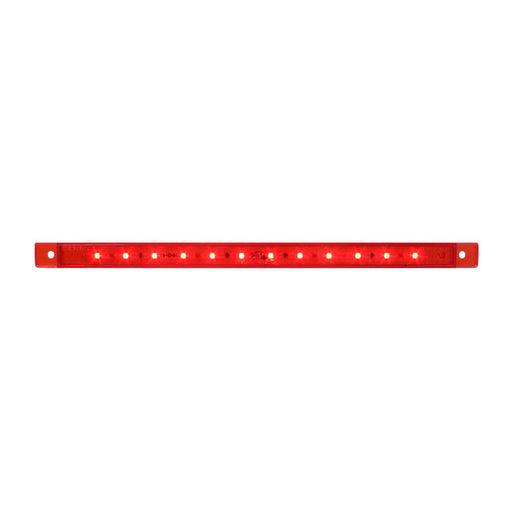 75964 Ultra Thin LED Light Bar 10-1/8" L, Red Firebrick