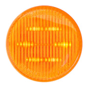 75980 2" AMBER/AMBER 6 LED SEALED LIGHT, HIGH/LOW, 3 WIRES 2" ROUND Dark Orange