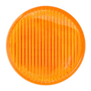 75980 2" AMBER/AMBER 6 LED SEALED LIGHT, HIGH/LOW, 3 WIRES 2" ROUND Dark Orange