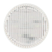 75984 2" WHITE/CLEAR 6 LED SEALED LIGHT, HIGH/LOW, 3 WIRES 2" ROUND Light Gray