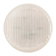 759912-1/2" Dual Function LED Lights, Amber/Clear 2.5" ROUND Light Gray
