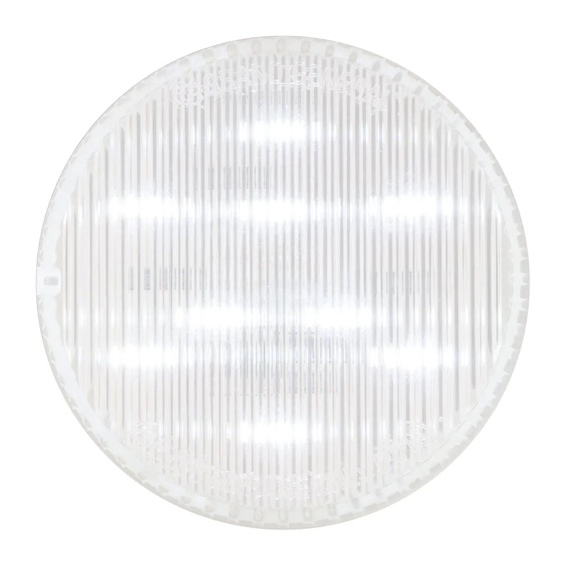 75994 2" & 2-1/2" Dual Function LED Lights, White/Clear 2.5" ROUND Lavender