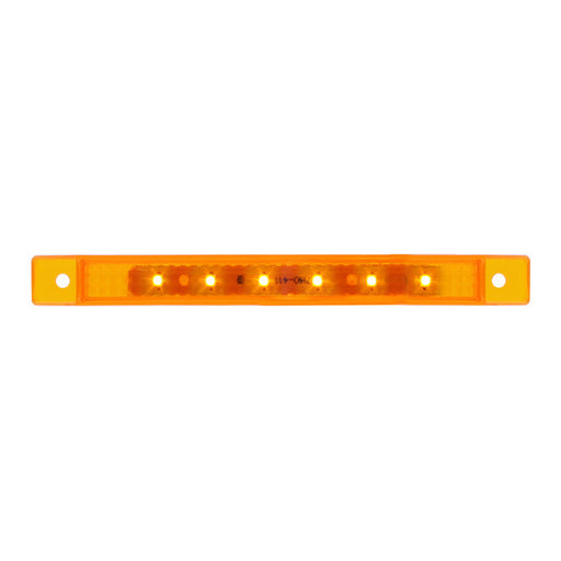 76030 Ultra Thin LED Light Bar 6-1/4" L, Amber Dark Orange
