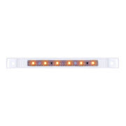 76031 Ultra Thin LED Light Bar 6-1/4" L, Amber/Clear Lavender