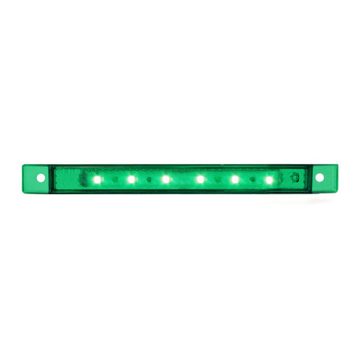 76033 Ultra Thin LED Light Bar 6-1/4" L,Green Medium Sea Green