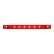 76034 Ultra Thin LED Light Bar 6-1/4" L, Red Firebrick