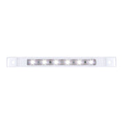 76036 Ultra Thin LED Light Bar 6-1/4" L, White/Clear Lavender