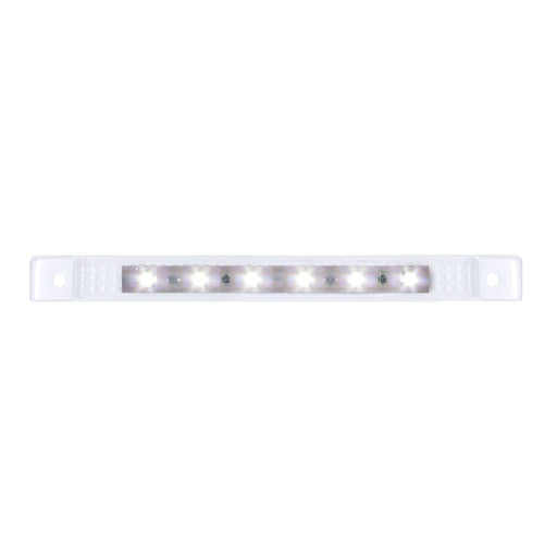 76036 Ultra Thin LED Light Bar 6-1/4" L, White/Clear Lavender
