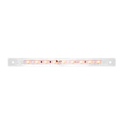 76051 Ultra Thin LED Light Bar 8-1/4" L, Amber/Clear Antique White