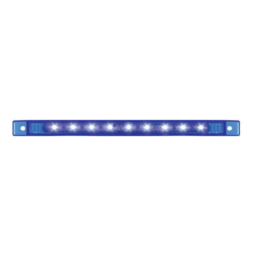 76052 Ultra Thin LED Light Bar 8-1/4" L, Blue Dark Slate Blue