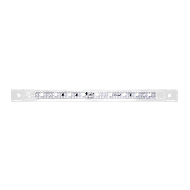 76056 Ultra Thin LED Light Bar 8-1/4" L, White/Clear Light Gray