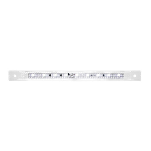 76056 Ultra Thin LED Light Bar 8-1/4" L, White/Clear Light Gray