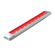 76064 Ultra Thin LED Light Bar 8-1/4" L, Red Gray