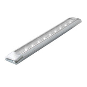 76066 Ultra Thin LED Light Bar 8-1/4" L, White/Clear Dark Gray