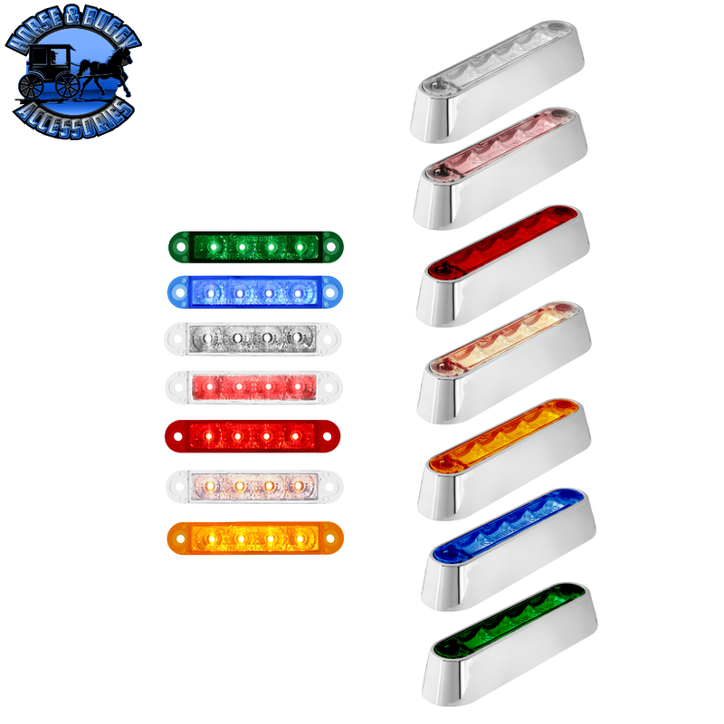 3-1/2" Marker & Turn LED Light (Choose a Color)