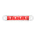 Antique White 3-1/2″ Marker & Turn LED Light (Choose a Color) RED/CLEAR