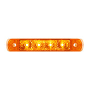 76080 Spyder Series 4" Surface Mount LED Light, Amber Chocolate