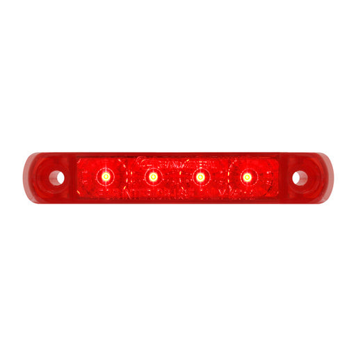 76082 Spyder Series 4" Surface Mount LED Light Firebrick