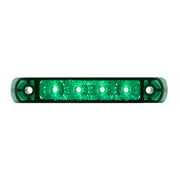 76086 Spyder Series 4" Surface Mount LED Light, Green Sea Green