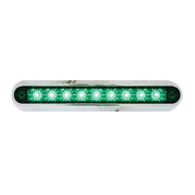 76096 Spyder Series 6-1/2" Dual Function LED Light Bar, Green Dark Slate Gray