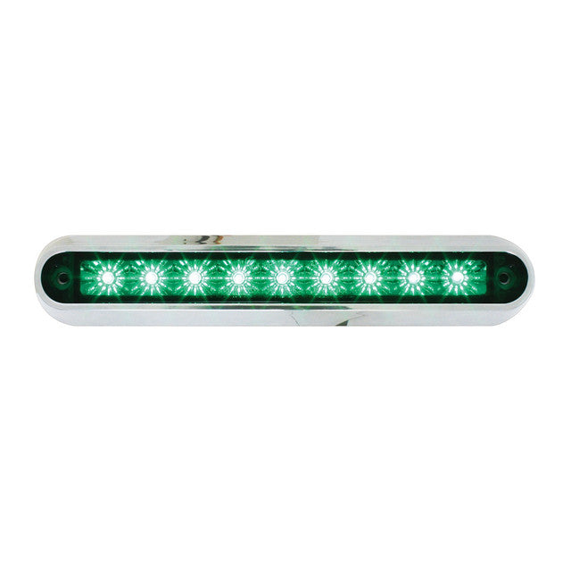 76096 Spyder Series 6-1/2" Dual Function LED Light Bar, Green Dark Slate Gray