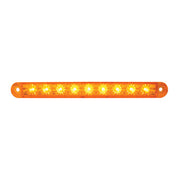 76140 Spyder Series 6-1/2" Dual Function LED Light Bar, Amber Dark Orange