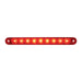 Firebrick 76142 6-1/2" FLUSH MOUNT RED/RED 9 LED LIGHT BAR, 3 WIRES