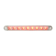 76143 Spyder Series 6-1/2" Dual Function LED Light Bar, Red/Clear Tan