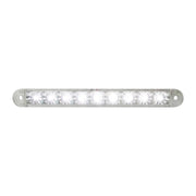 76144 Spyder Series 6-1/2" Dual Function LED Light Bar, White Light Gray