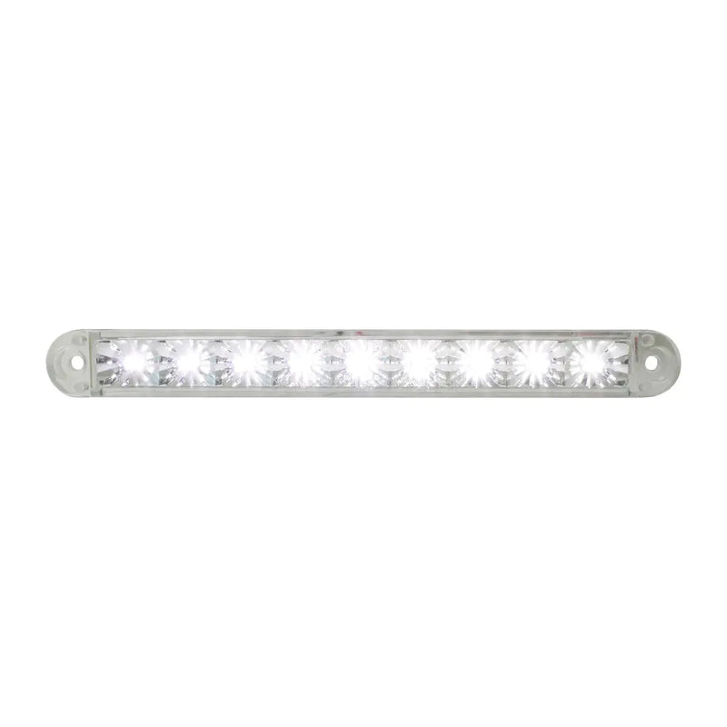 76144 Spyder Series 6-1/2" Dual Function LED Light Bar, White Light Gray