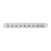 76141 Spyder Series 6-1/2" Dual Function LED Light Bar, Amber/Clear 6 1/2" LIGHT BAR Light Gray