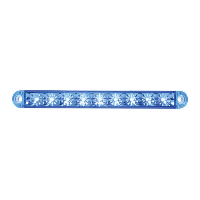 76145 Spyder Series 6-1/2" Dual Function LED Light Bar, Blue Steel Blue