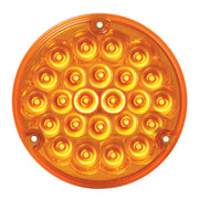 76150 Pearl Series 4" Sleeper LED Light with #1156 Plug, Amber 4" ROUND Chocolate