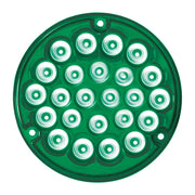 76156 Pearl Series 4" Sleeper LED Light with #1156 Plug, Green 4" ROUND Sea Green