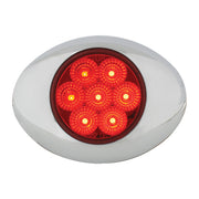 76197 Spyder Series Small Low Profile LED Light, Red Firebrick