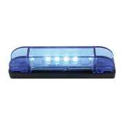 76224 4"L THIN LINE BLUE/BLUE 6 LED WIDE ANGLE INTERIOR LIGHT Dark Slate Blue
