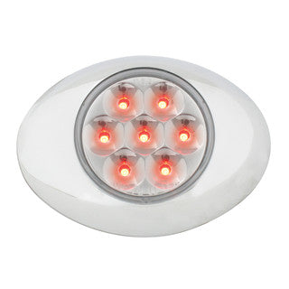 76238 Pearl Series Small Low Profile LED Light Light Gray