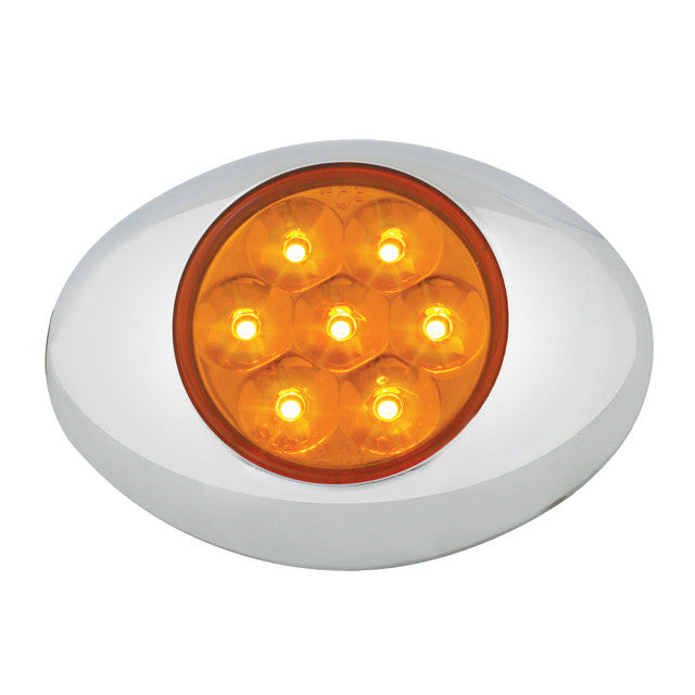 76235 Pearl Series Small Low Profile LED Light Chocolate