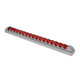 76302 Spyder Series 20" LED Single Row Light Bar Red/Red Light Gray