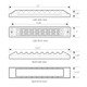 76306 Spyder Series 12" LED Double Row Light Bar Amber/Clear White Smoke
