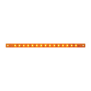 76310 Ultra Thin LED Light Bar 12" L Amber/Amber Chocolate