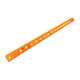 76310 Ultra Thin LED Light Bar 12" L Amber/Amber Goldenrod