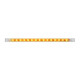 76311 Ultra Thin LED Light Bar 12" L Amber/Clear Goldenrod
