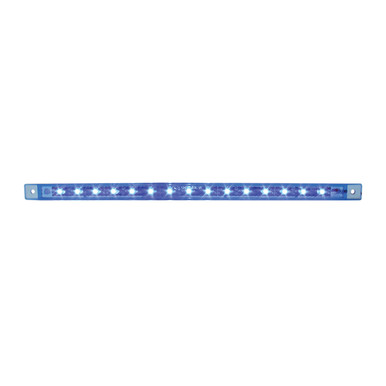 76312 Ultra Thin LED Light Bar 12" L Blue/Blue Steel Blue